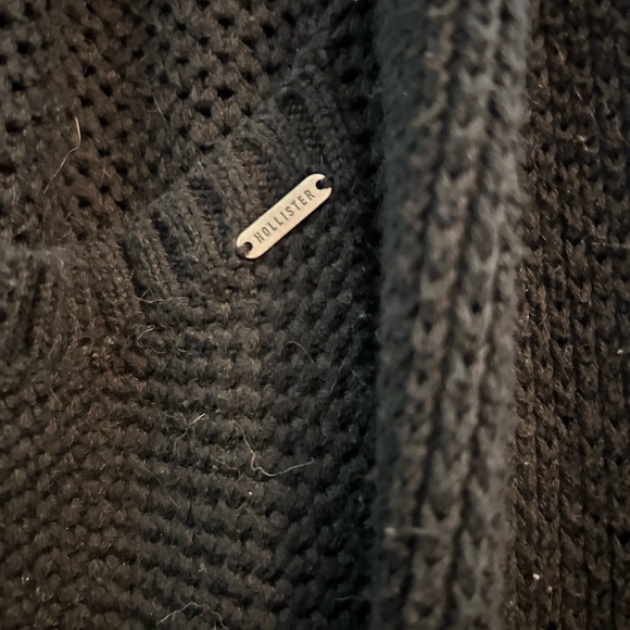 Hollister Black Knit Cardigan - Picture 6 of 8